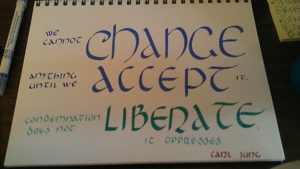 C Is For… Calligraphy
