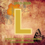 Stylized English letter L for the A to Z Blog Challenge