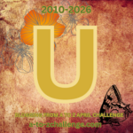 Stylized English letter U for the A to Z Blog Challenge