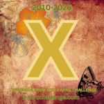 Stylized English letter X for the A to Z Blog Challenge